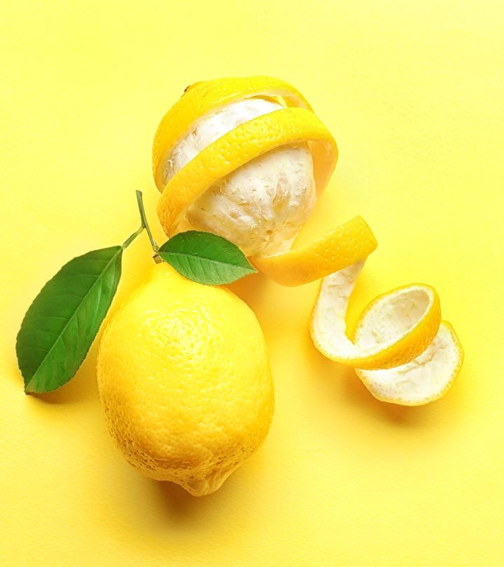 Цедра лимона – користь та шкода