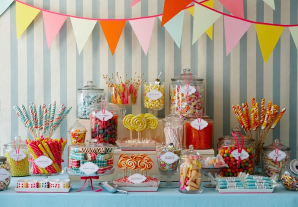 Как сделать Candy bar на день рождения: 9 идей и фото