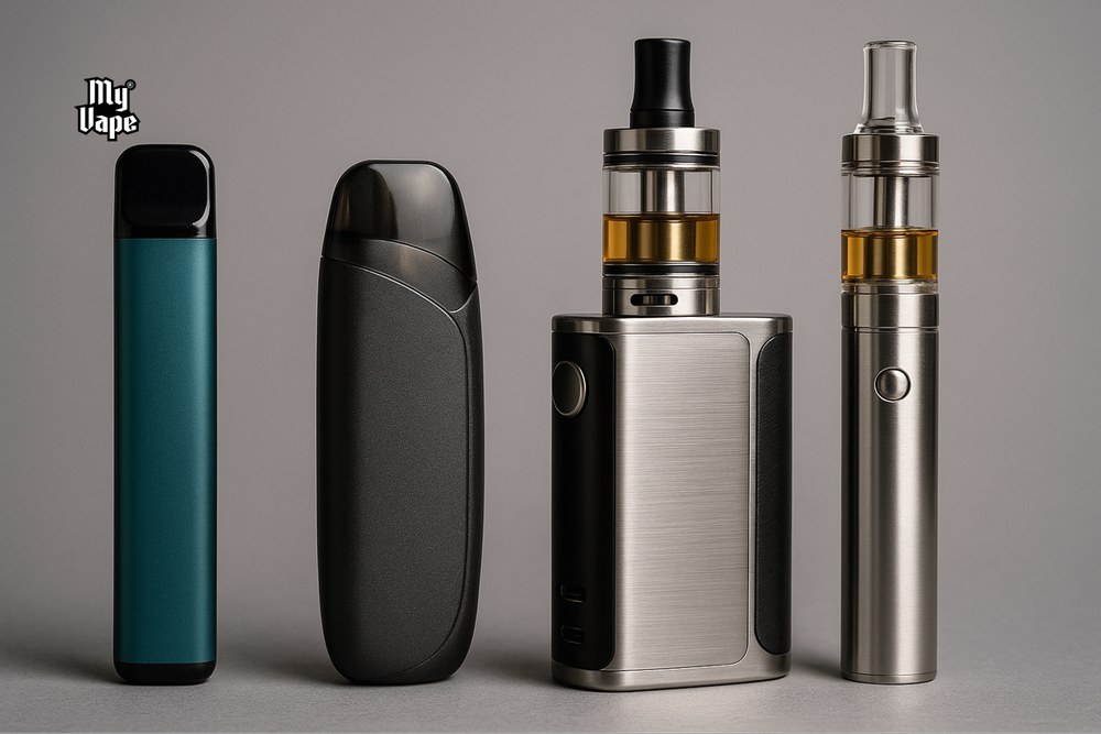 Типи електронних сигарет