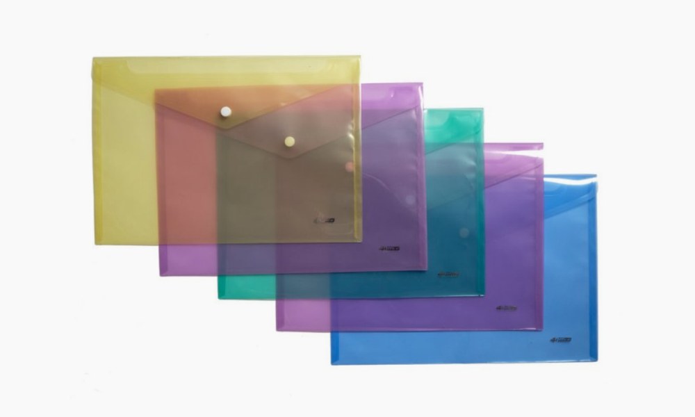 Папки-конверти для документів – зручне рішення для офісу, навчання та дому