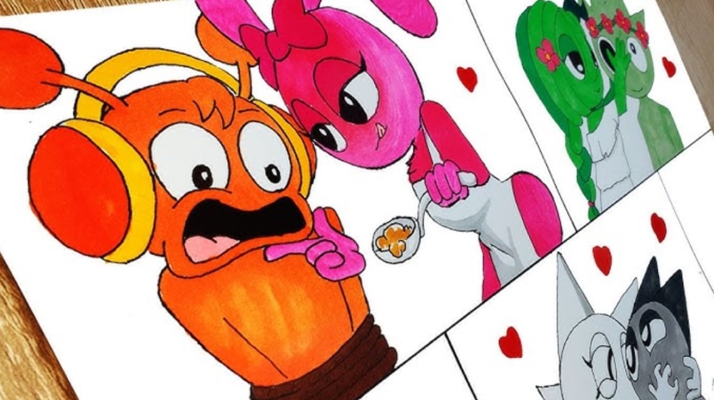 Як намалювати Sprunki: Вінерію, Орена або Пінкі