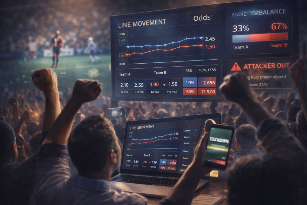 Топ матч: как понимать движение линии, что меняется в матче и что просто перекос рынка
