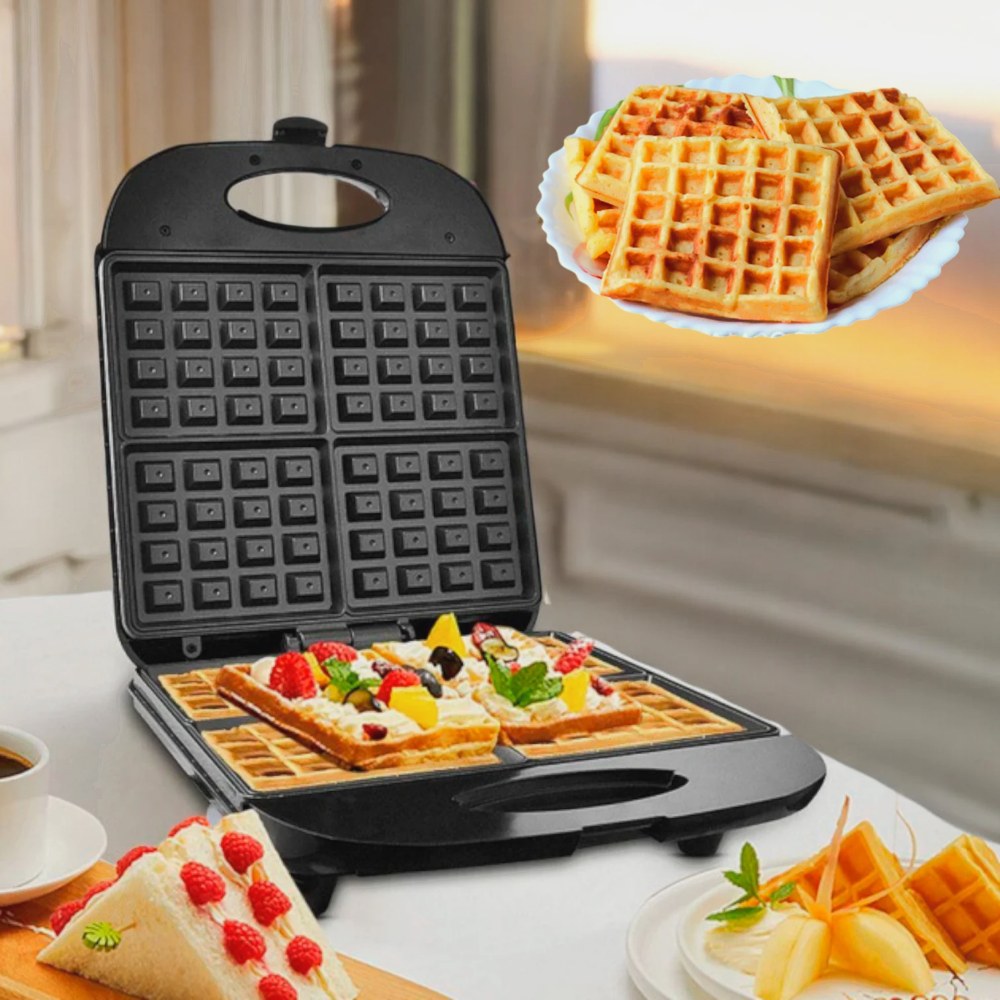 электровафельница для бельгийских вафель