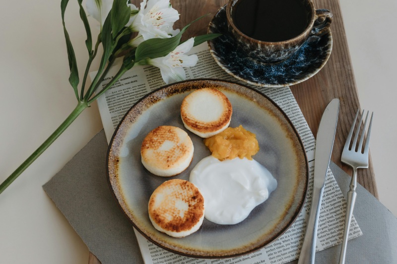 Рецепт сырника с персиками и маком: пошаговое приготовление